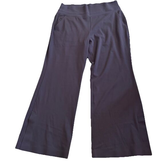Athleta PLUS 1X Transcend Slim Pant Dusk Purple SOFT Yoga Workout Pants - Picture 1 of 11